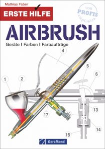 Erste Hilfe – Airbrush – Geräte, Farben, Farbaufträge